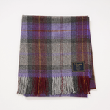 Donegal Purple Charcoal Plaid