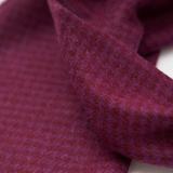 Maroon Houndstooth