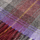 Donegal Purple Charcoal Plaid