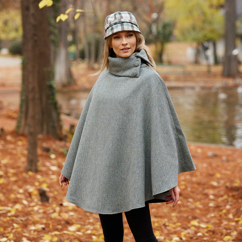 Irish store tweed cape