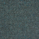 Green Aqua Herringbone