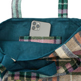 Tote Plaid Tweed Medium