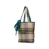 Tote Plaid Tweed Medium